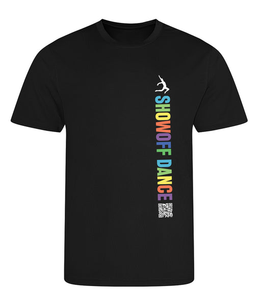 Show Off - Rainbow Wicking T-shirt (KIds / JC001B)