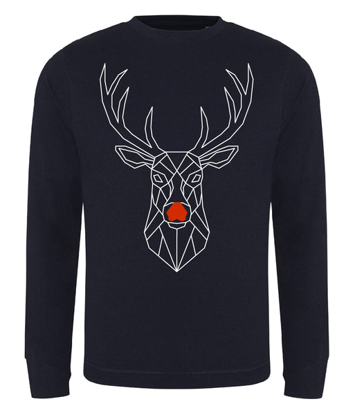 Geo Deer Sweatshirt
