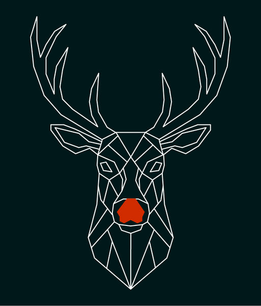 Geo Deer Sweatshirt