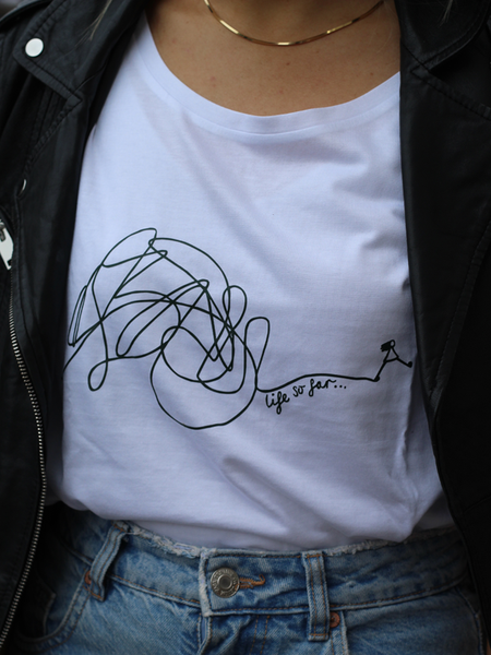 'Life so Far' on Scoop Tee
