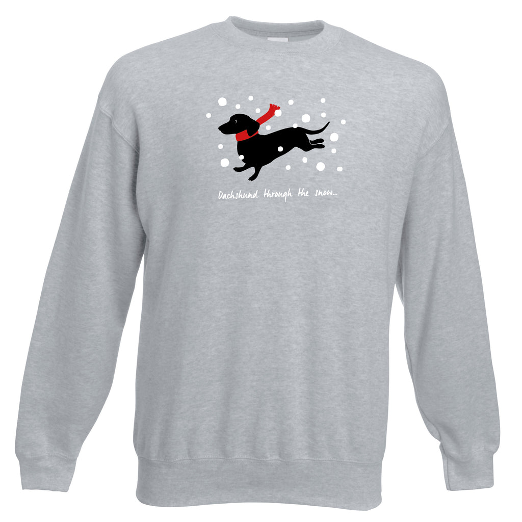 'Dachshund through the snow' Sweatshirt
