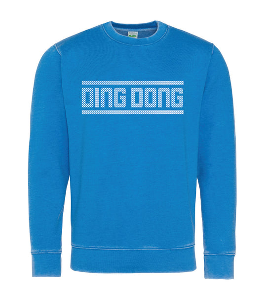 'Ding Dong' Washed Out Sweatshirt