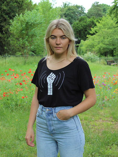 'Power of your Voice' on Scoop Tee