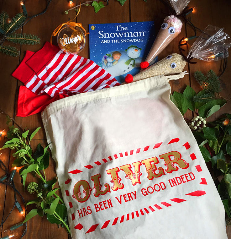 Christmas Eve Santa Sack Bundle