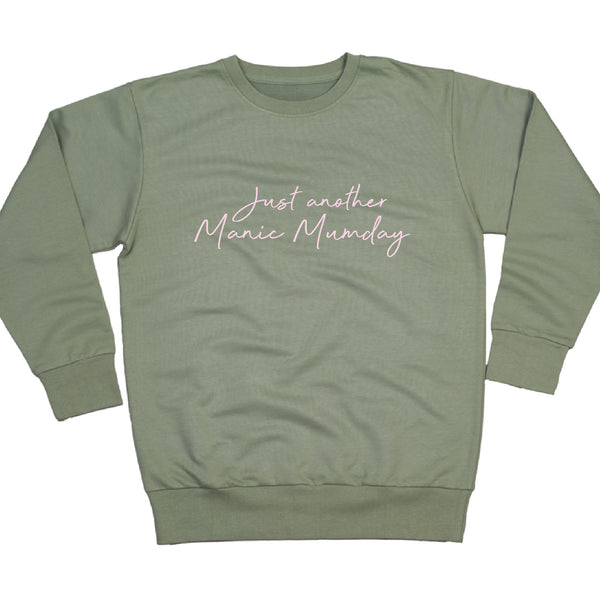 'Manic Mumday' Organic Sweatshirt