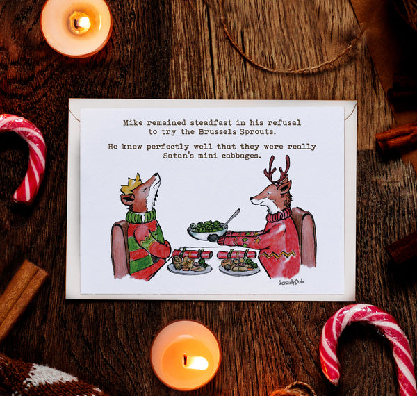Christmas Card Pack (Fox & Snail)