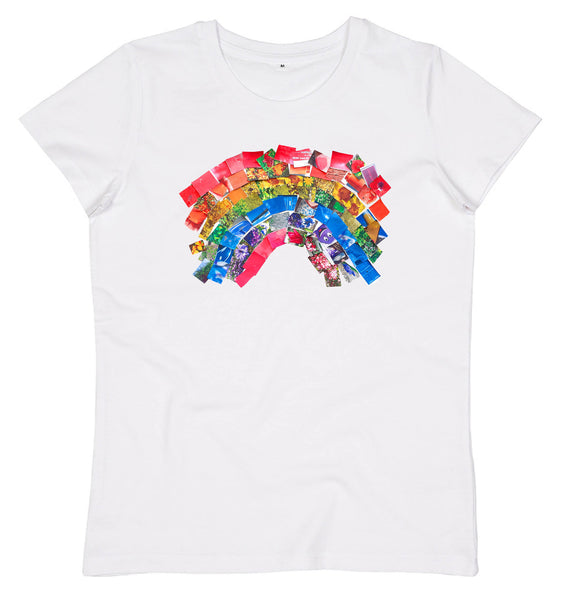 'Thank You' to the Keyworkers Organic Ladies T-shirt