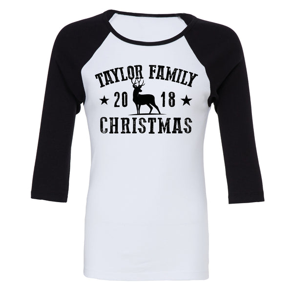 Family Christmas Souvenir 2019 (Personalised Unisex or Ladyfit)
