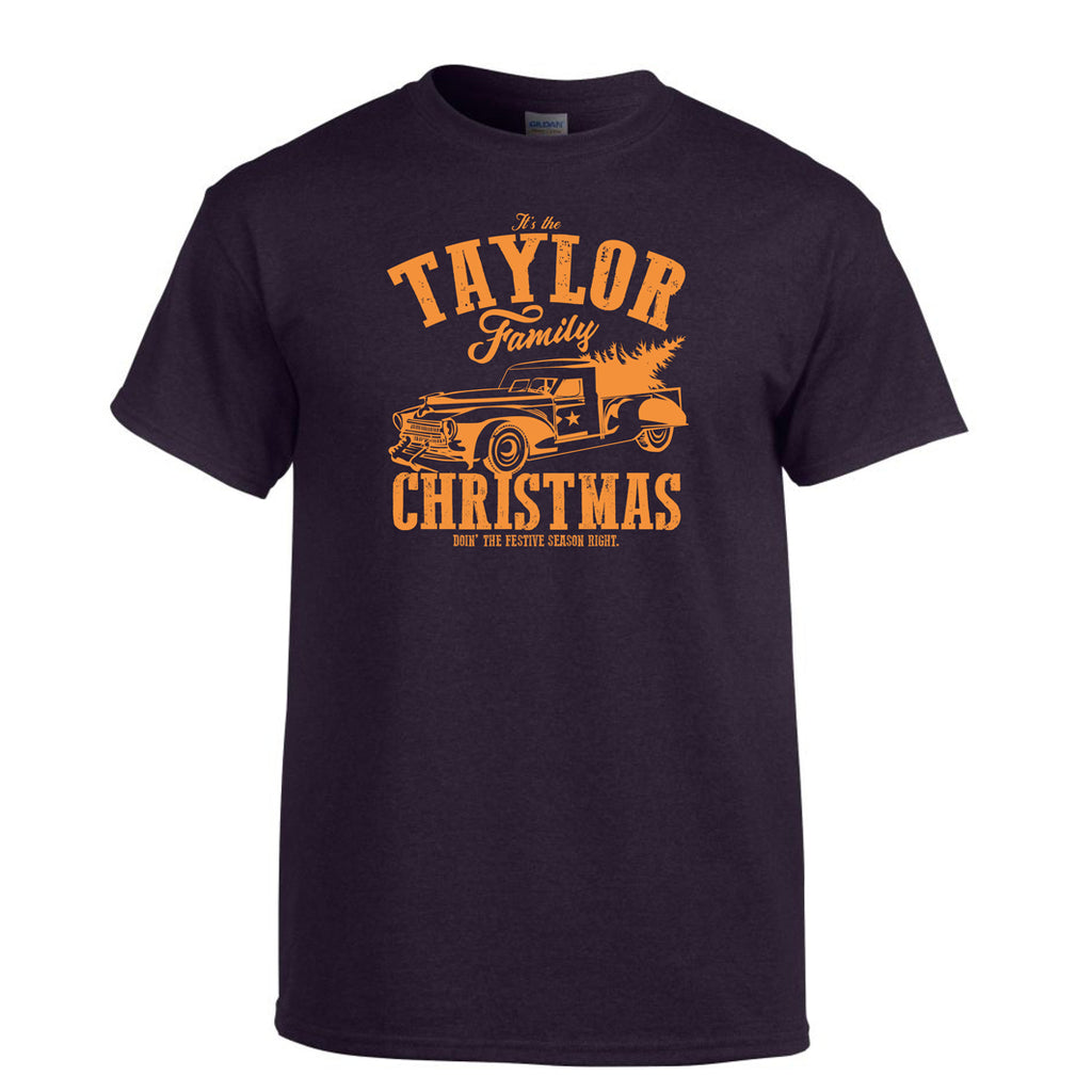 Personalised 'Family Christmas' T-Shirt