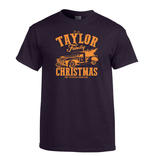 Personalised 'Family Christmas' T-Shirt