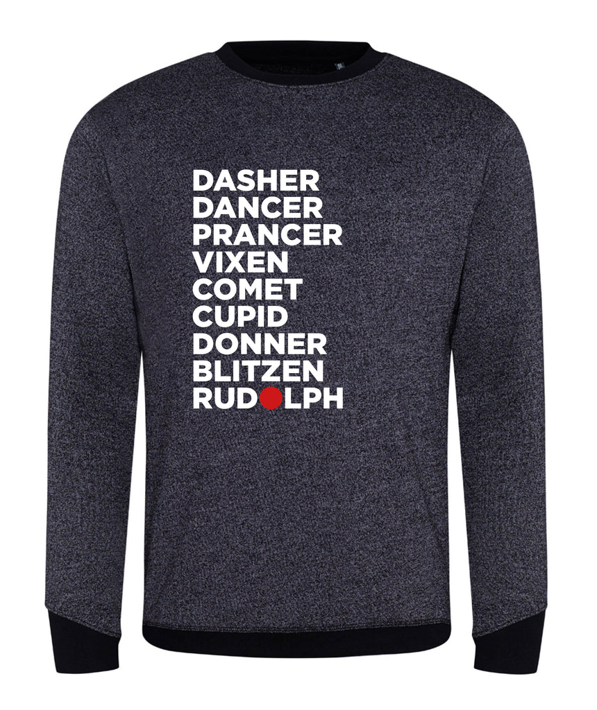 Reindeer Name Sweatshirt (Regenerated Cotton)