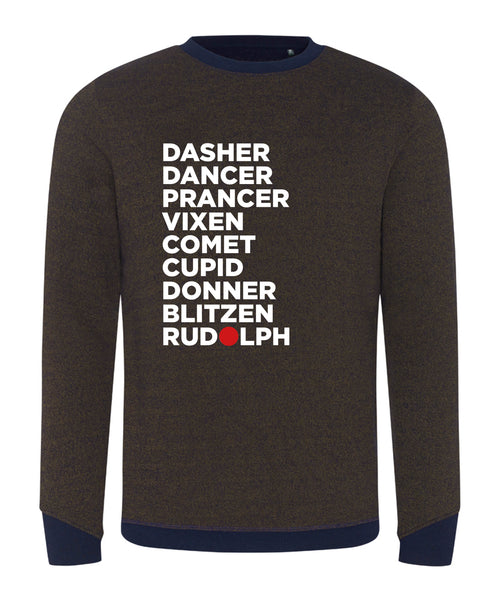 Reindeer Name Sweatshirt (Regenerated Cotton)