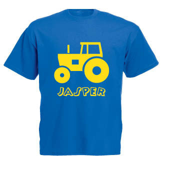 Tractor T-shirt (personalised)