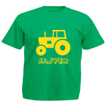 Tractor T-shirt (personalised)
