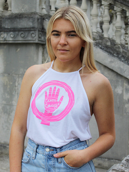 'Choose Courage' on Tank Tee