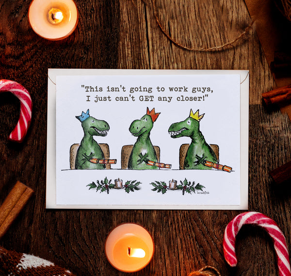 Christmas Card Pack (Gonk and Dinos)