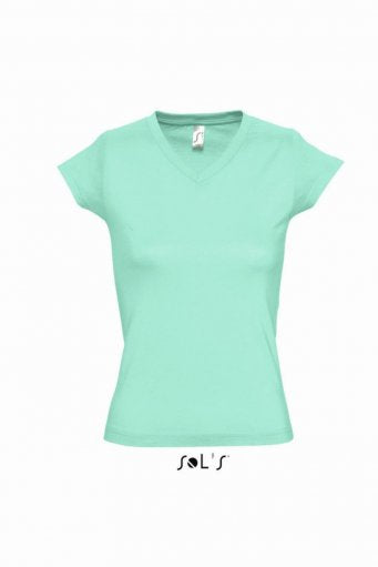 SOL'S Ladies Moon V Neck T-Shirt (garment and printing / 11388)