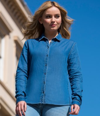 So Denim Lucy Denim Shirt (garment & printing / So Denim Lucy Denim Shirt)