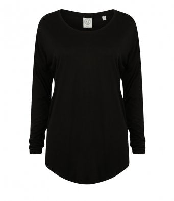MILLY - Ladies Long Sleeve Slounge Top (garment & printing / SK263)