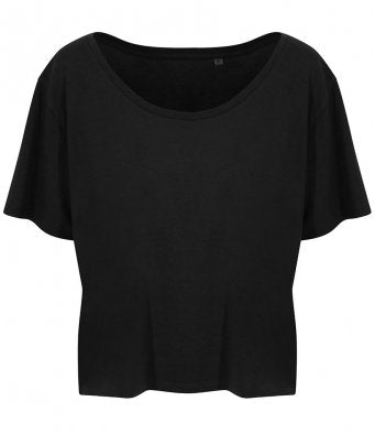 Ecologie Ladies Daintree EcoViscose Cropped T-Shirt (garment & printing / EA002F)