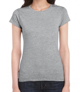Gildan SoftStyle® Ladies Fitted Ringspun T-Shirt (garment & printing / GD72)