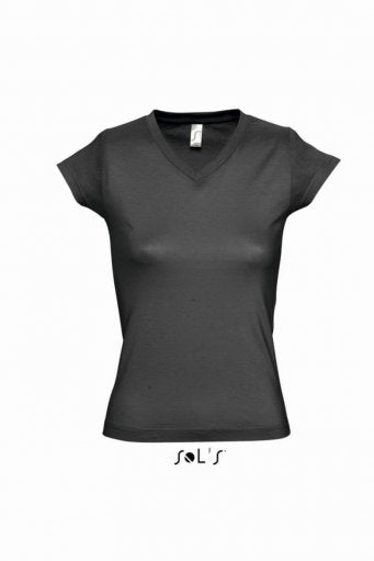 SOL'S Ladies Moon V Neck T-Shirt (garment and printing / 11388)