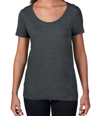 Anvil Ladies Featherweight Scoop Neck T-Shirt (garment & printing / AV121)