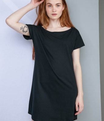 Mantis Ladies Loose Fit T-Shirt Dress (garment & printing / M99)