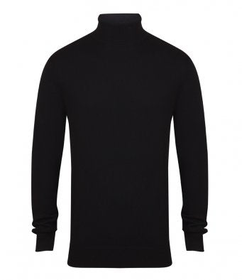Henbury Roll Neck Sweater (garment & printing / H727)