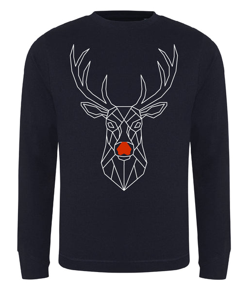 Geo Deer Sweatshirt