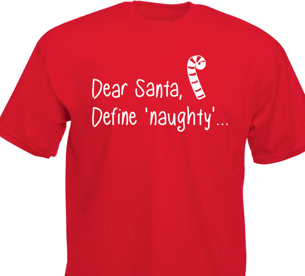 Define Naughty T-shirt