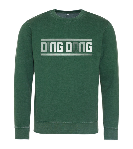 'Ding Dong' Washed Out Sweatshirt