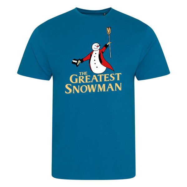 The Greatest Snowman T-shirt (Organic)