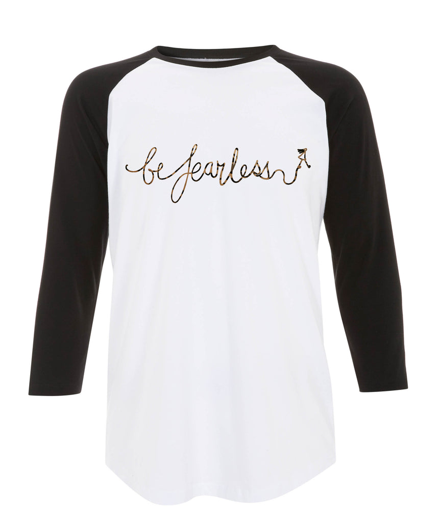 'Be Fearless' Baseball Top (Continental)
