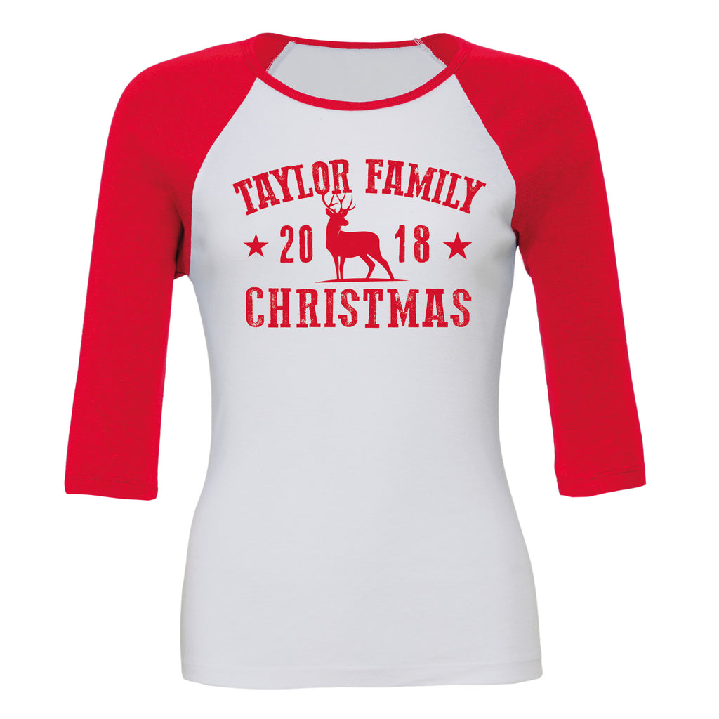 Family Christmas Souvenir 2019 (Personalised Unisex or Ladyfit)