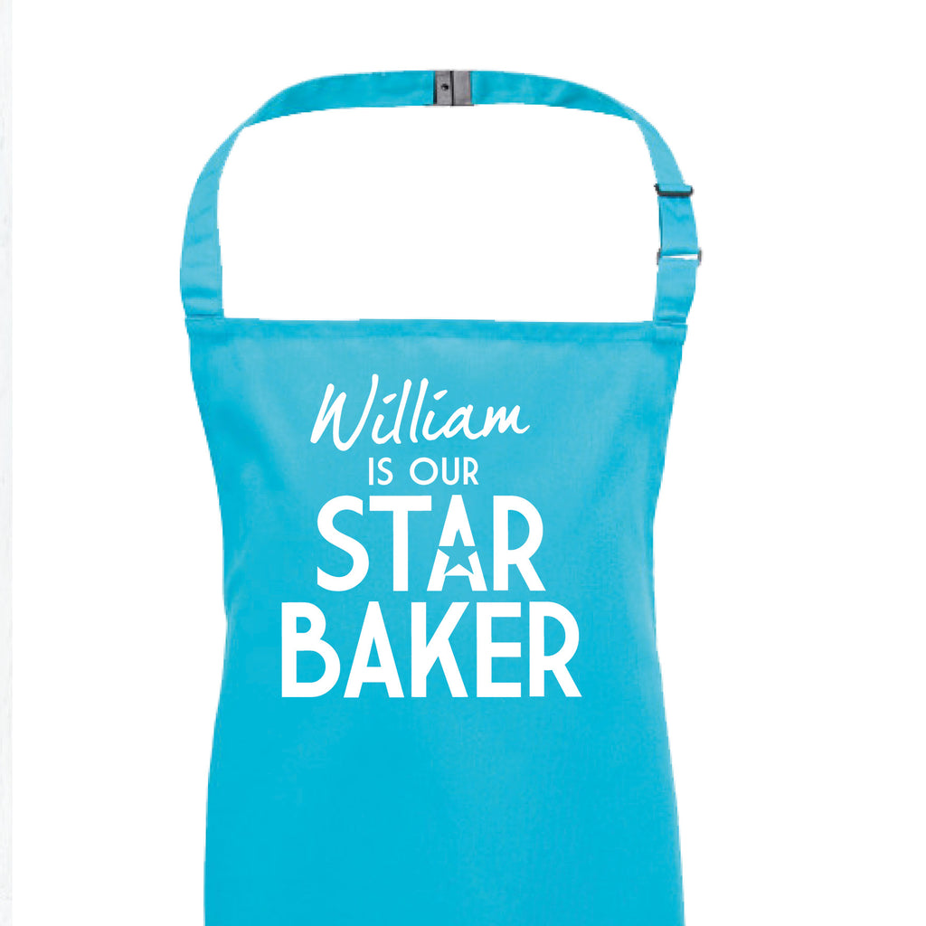 Personalised Star Baker apron