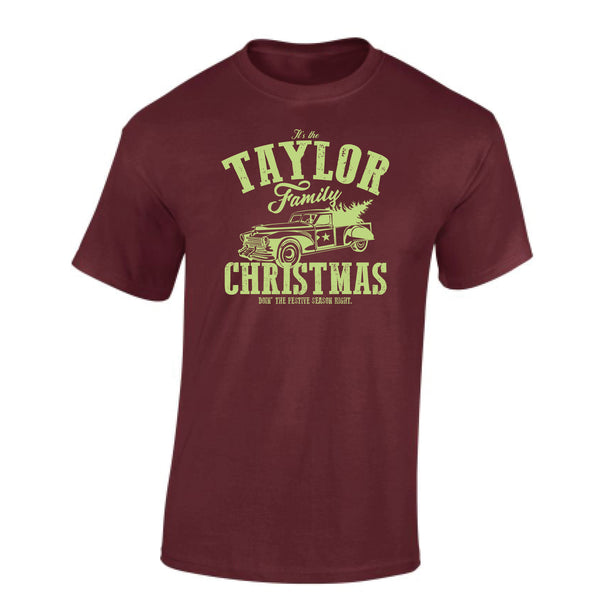 Personalised 'Family Christmas' T-Shirt