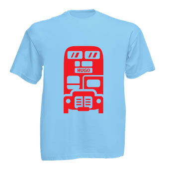 Name Bus T-shirt (personalised)